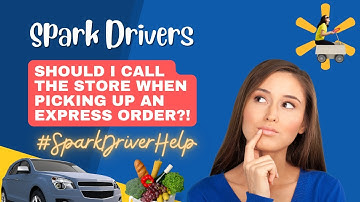 An easy way to avoid longer wait times for Express Orders! #SparkDrivers #SparkDriverHelp