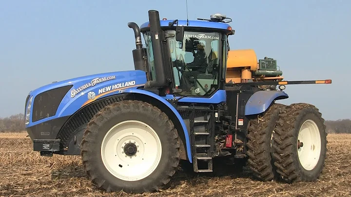 Galusha Farm, New Holland T9.450 Tractor and Soil ...