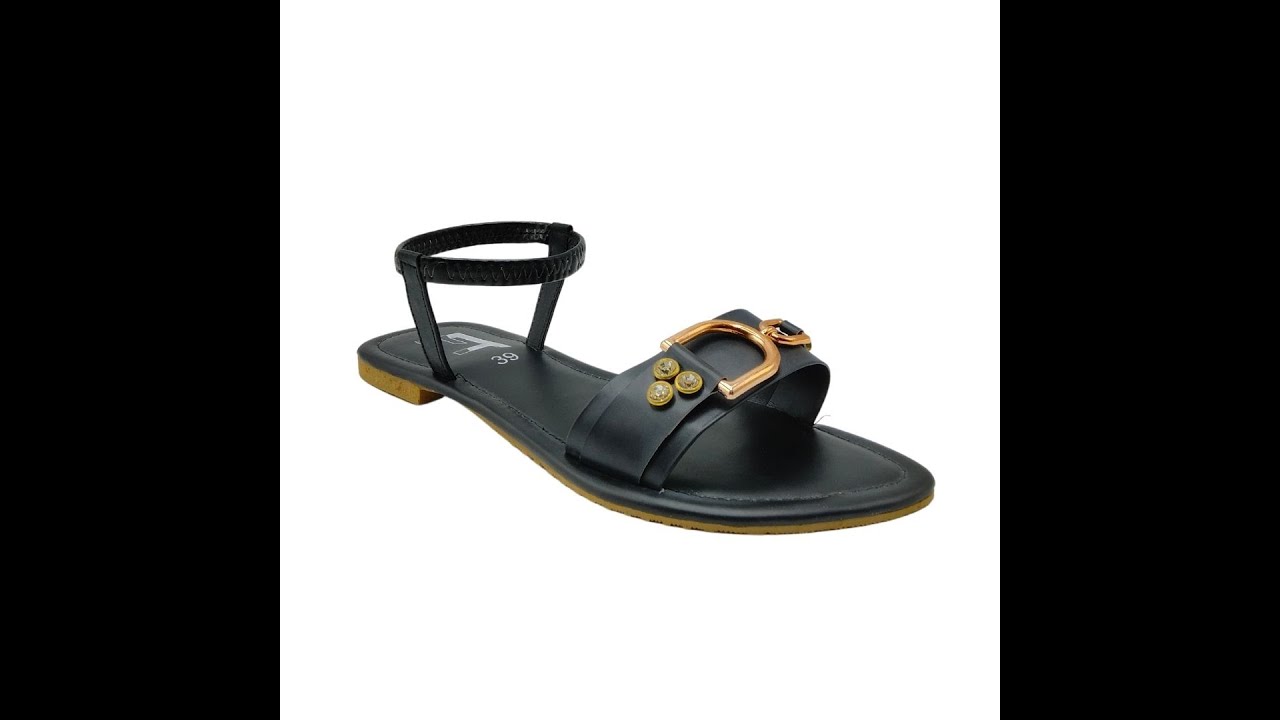 Women Black Flat Shoes SH0041 YouTube women-black-flat-shoes-sh0041-youtube