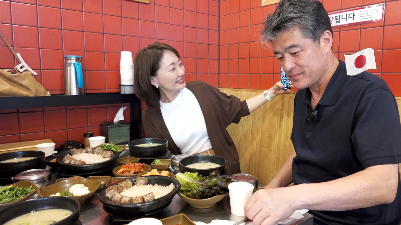 Японский мастер был удивлен супом с лапшой, который он впервые попробовал в Пусане.