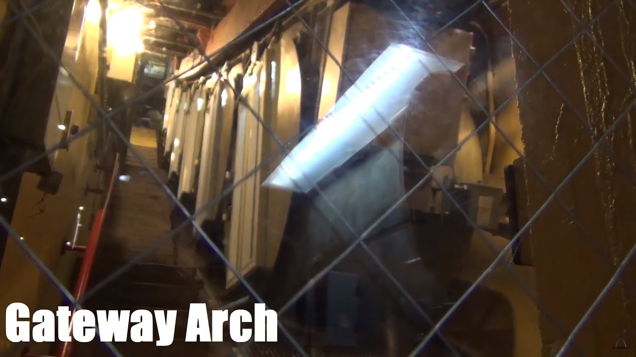 A Ride on the Elevators at the Gateway Arch - YouTube
