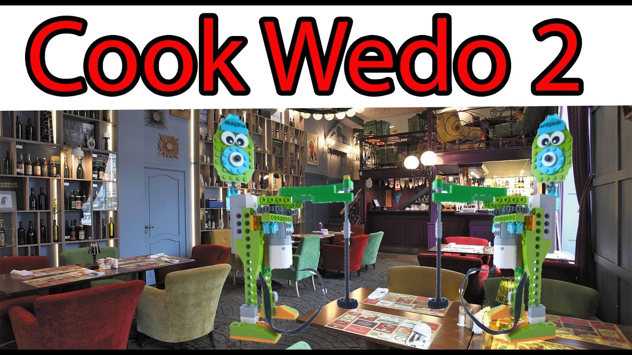 Cook for LEGO WEDO 2 45300 at covid time/Повар из Лего Веду 2 - YouTube