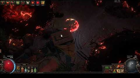 [3.11] Path of exile - Sirus Awakener level 8 - 2H Cyclone Champ bossfight