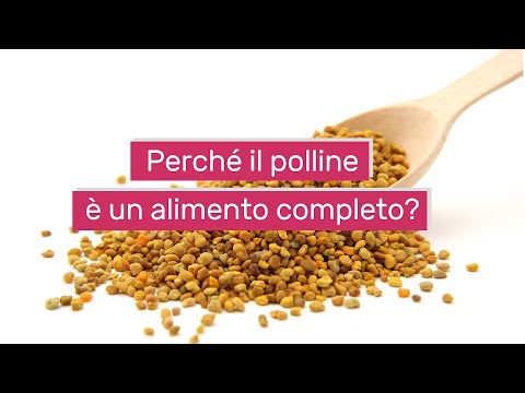 Video: Benefici Del Polline D'api