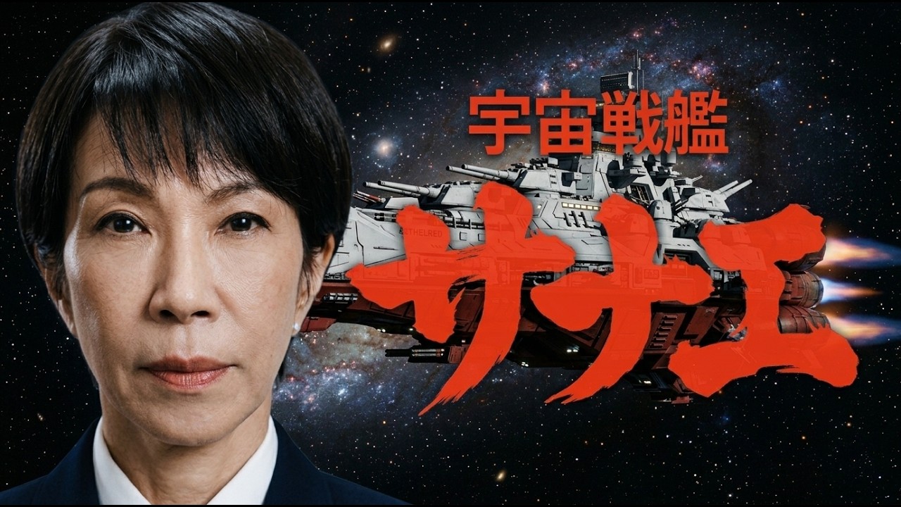 【日本の危機】高市氏が宇宙戦艦に乗らざるを得なかった理由とは…？『宇宙戦艦サナエ』