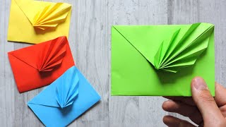 DIY | Easy Origami Envelope Tutorial | 4 Colors