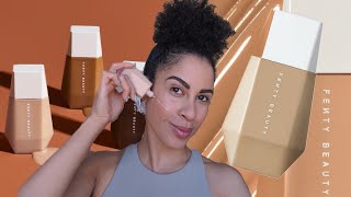 FENTY BEAUTY//Eaze Drop Blurring Skin Tint **New Fav** | kinkysweat