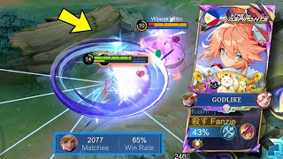 FANNY GAMEPLAY SUPER HYPER CARRY TEAM THIS IS MY LAST GAMEPLAY - MLBB
