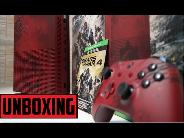 Gears of War 4: ULTIMATE EDITION Unboxing(XBOX ONE) 