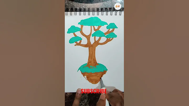 Ohuhu Markers Blending Tutorial | Ohuhu Markers Drawing Tutorial By AV #shorts