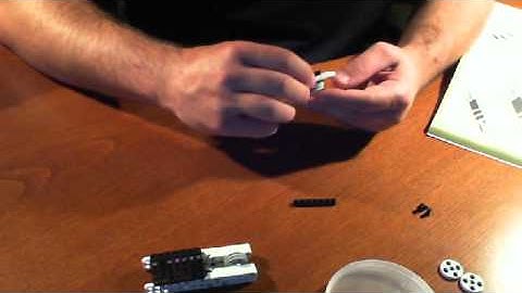 Robots OLLO - Tower Crane - Build Video - Part 9 - RUG Community Robot Kit Review