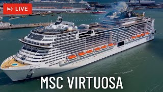 Download Lagu SHIPS TV -  MSC Virtuosa Sunday Morning Departure Cruise Ships Departing Port of Southampton (LIVE) MP3 Download Lagu SHIPS TV -  MSC Virtuosa Sunday Morning Departure Cruise Ships Departing Port of Southampton (LIVE) MP3