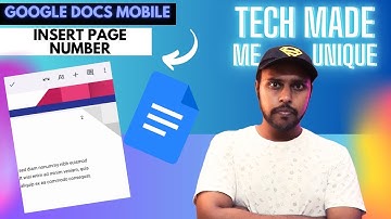 How to insert page number in Google docs mobile | how to add page number in google docs mobile