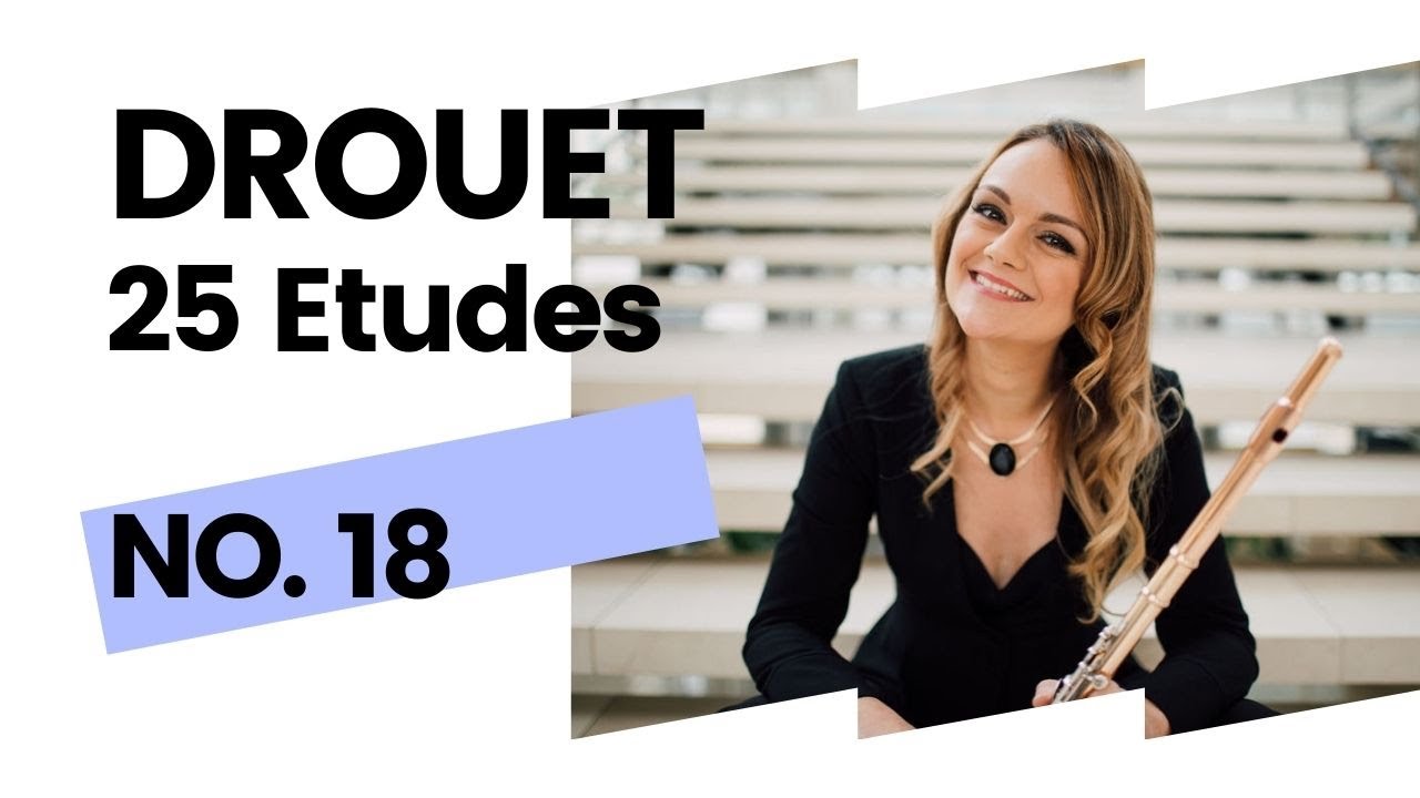 Louis Drouet: 25 Etudes for the Flute - No. 18
