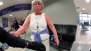 Scammer Karen Gets A Big Surprise Before Takeoff | Karens Getting Arrested By Police