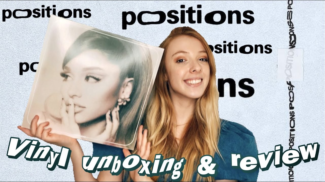 Ariana Grande Positions - Vinyl (Coke Bottle Clear) Unboxing 