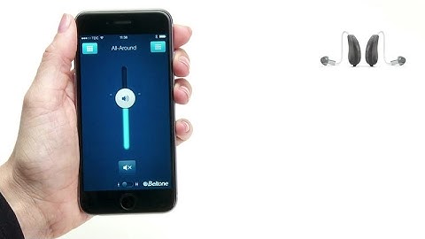 How to check the battery level on your Beltone Legend devices using the Beltone HearPlus app