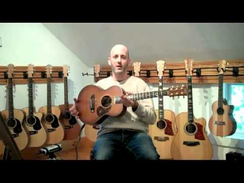 აკუსტიკური გიტარა Maton Mini EMD6. დემო.