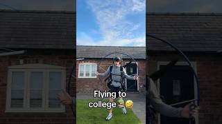 Flying To College On My Paramotor