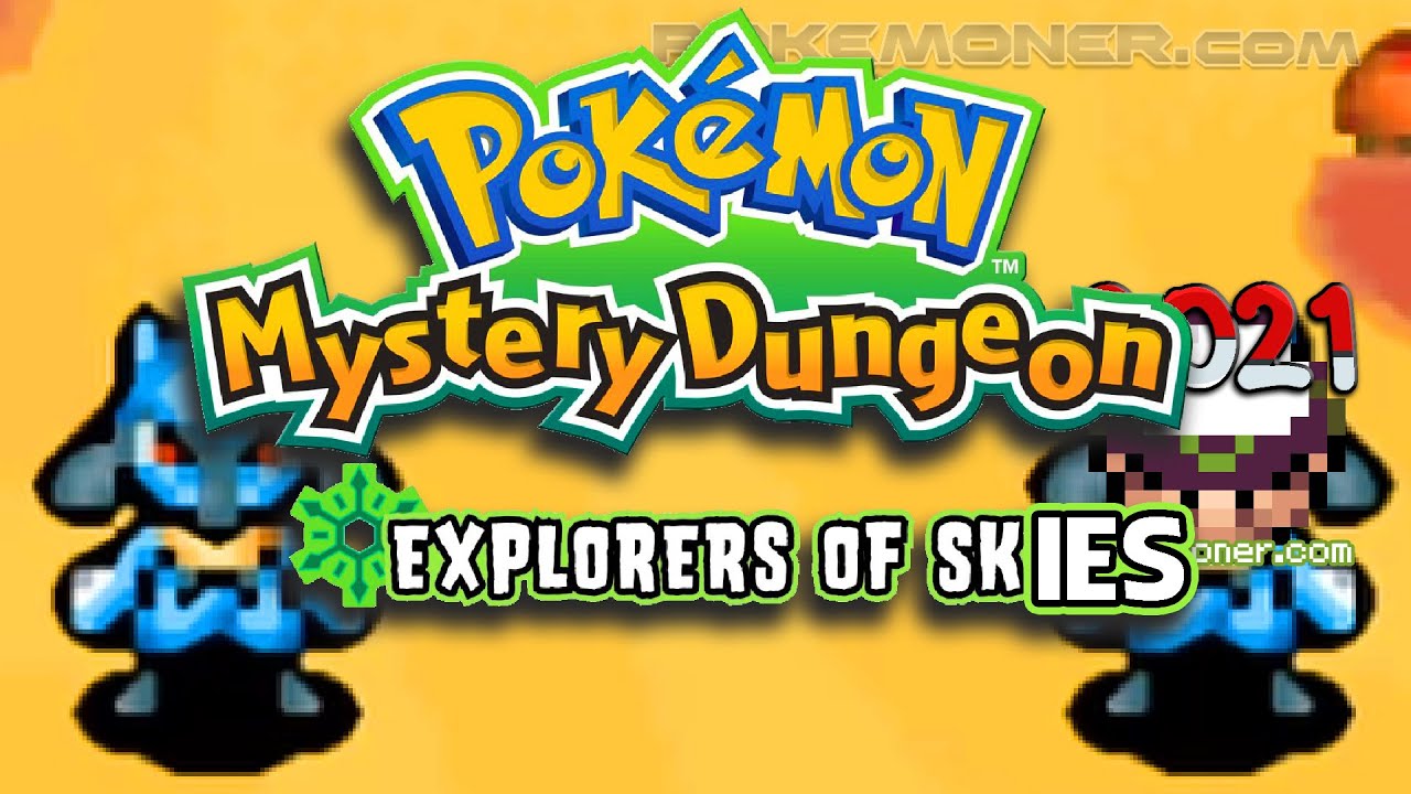pokemon mystery dungeon explorers of sky rom zip