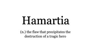 Hamartia definition in English