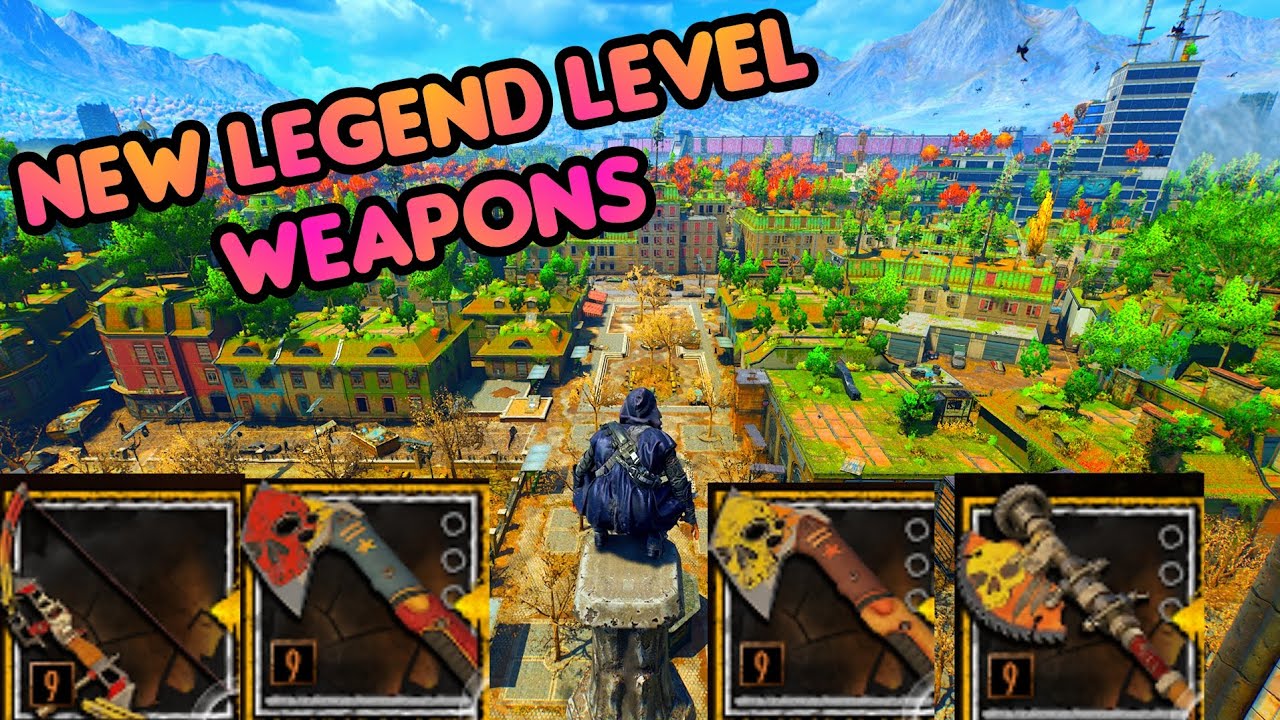 ifølge Ulv i fåretøj Syge person Dying Light 2 All New Legend Level Weapons - YouTube