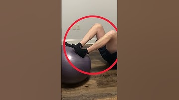 Challenge Your Core with Exercise Ball Hamstring Curls