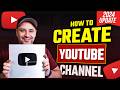 How to create a youtube channel  2024 beginners guide