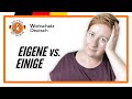 EIGENE vs. EINIGE: Was ist der Unterschied? | B1 B2 C1 Deutsch mit Marija