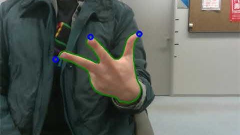Finger Detection with OpenCV