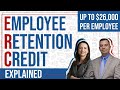 How can the Employee Retention Credit help you receive up to $26,000 per employee? The Employee Retention Credit or ERC, is a credit that lets employers take a 70% credit up to $10,000 of an employee's qualifying wages per quarter. The credit works to a degree as a payroll tax credit. The maximum credit per employee, per quarter, is $7,000. This credit also reduces your employer's Social Security tax liability. Watch our video to learn more about how the ERC could help your business!