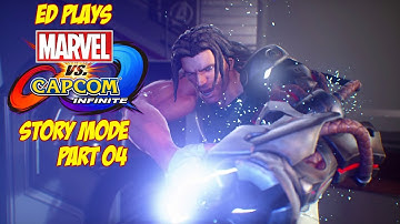 Power Stone Hunt | Ed Plays Marvel vs. Capcom Infinite Story Mode #4 | PS4 PRO