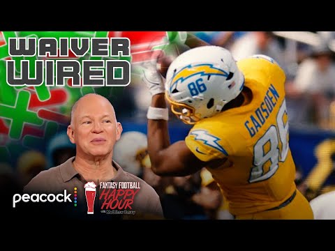 Oronde Gadsden II, Cade Otton lead Week 8 waiver wire TEs | Fantasy Football Happy Hour | NFL on NBC