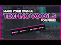 How To Get FREE AI Techno Vocals 🤖
