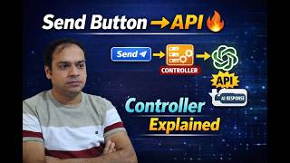 How Controller Works When User Clicks Send Button | Call OpenAI API Step-by-Step