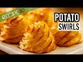 Buttery Potato Swirls known as Pommes Duchesse