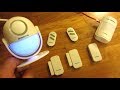 Bibene wifi home security  how to add sensors  door windows motion detector