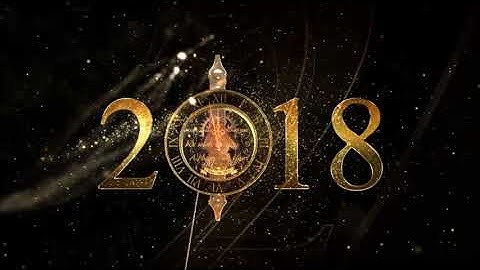 New Year Countdown Clock 2018 | After Effects template