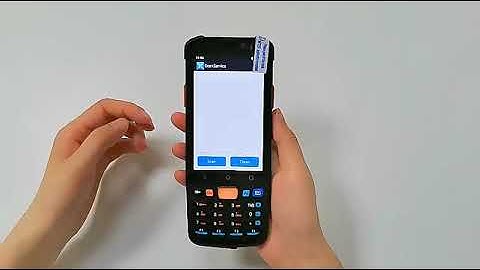 Keyboard 4G GPS Wifi NFC RFID 1D 2D Barcode Scanner Big Battery Smart Android Pdas