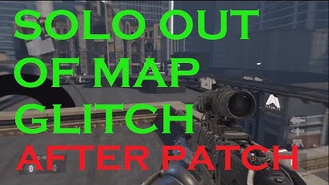 Advanced Warfare - Out of the Map on Detroit [AFTER PATCH]