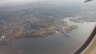 Посадка в Москве. Владивосток - Москва (Шереметьево). Boeing 777-300ER RA-73697. 15.10.2022