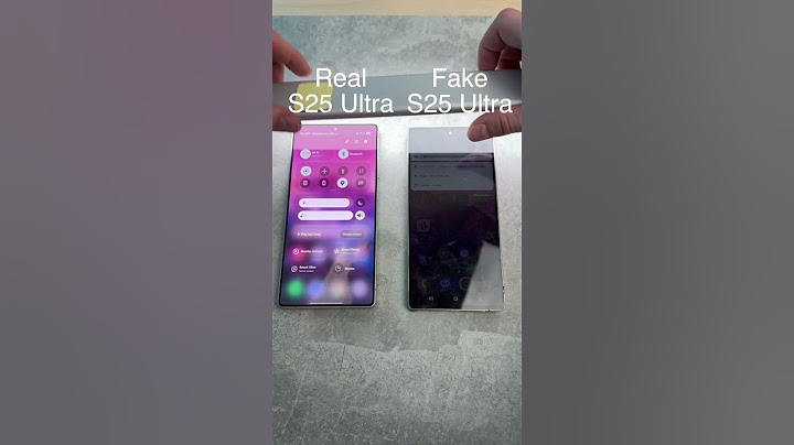 Fake Galaxy S25 Ultra vs Real – Brightness Test!  Can You Spot the Difference? #GalaxyS25 #TechTest
