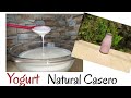 Como hacer Yogurt Casero con 2 ingredientes - receta de yogurt casero- Dulce y Sazon