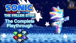 Sonic and the Fallen Star - The Complete Playthrough (All Chaos Emeralds, No Deaths) 1080p/60FPS