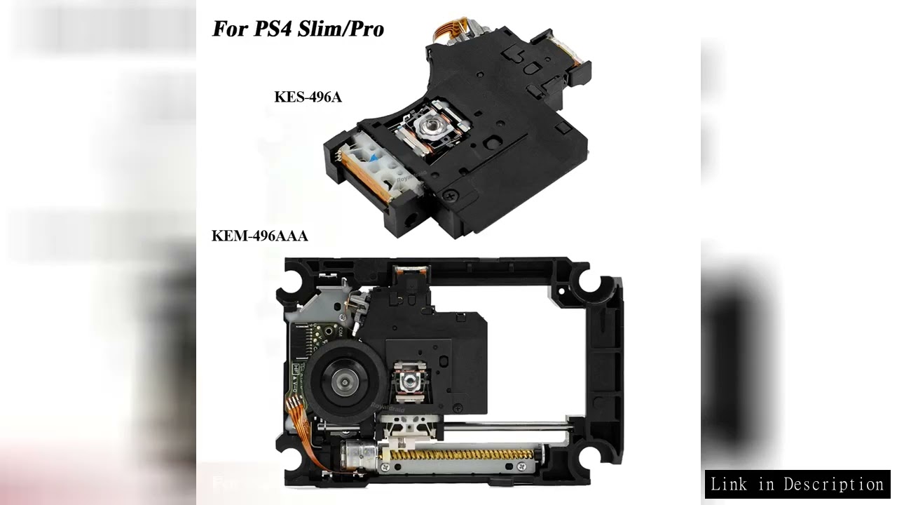 Original KES-496A Laser Lens for PS4 SLIM/PRO KES-496A KEM-496AAA with Mechanism Optical Dvd Drive P