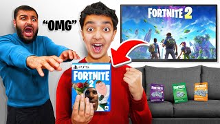 My Little Brother STOLE Fortnite 2...