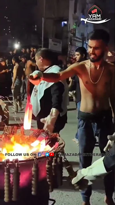 #fire #alam #matam #zanjeer_zani #karbala #blood #youtubeshort #shot #sho #azadar #youtube #shorts