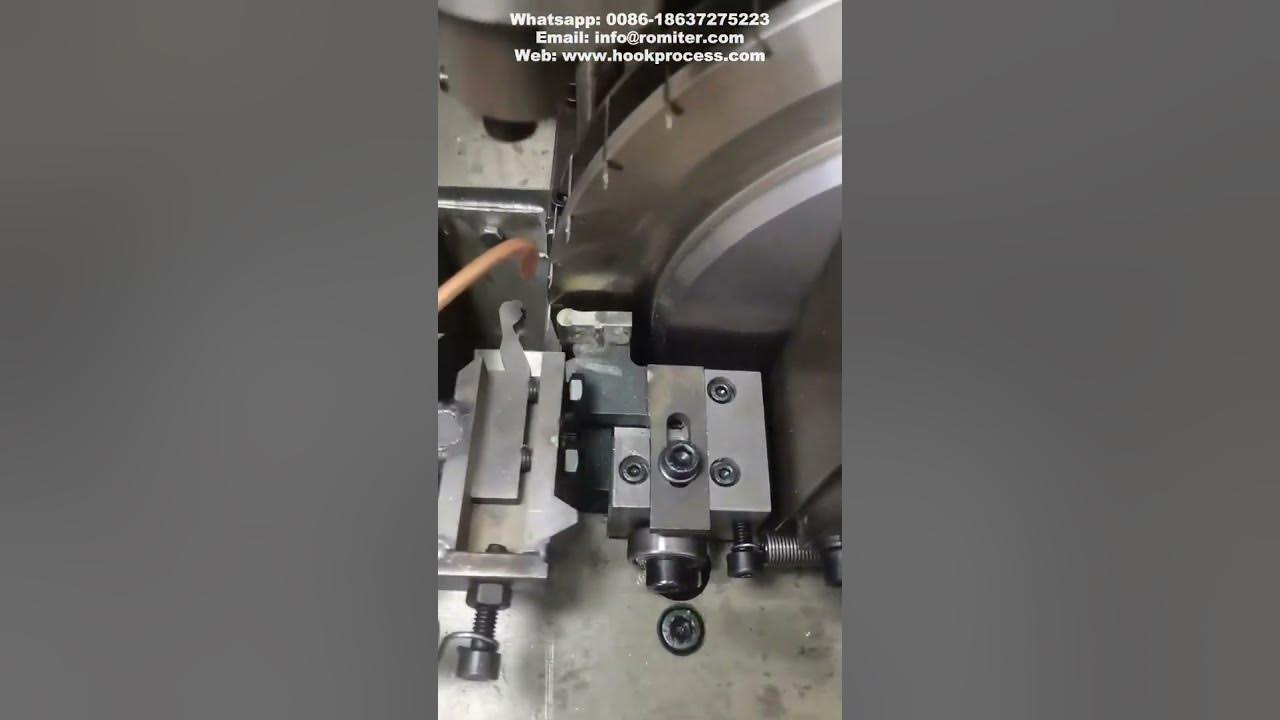 Automatic Fish Hook Making Machine YouTube