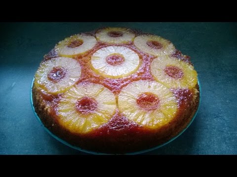 Recette Facile Gateau Moelleux A L Ananas Caramelise Preparation 15 Minutes Cuisson 45 Minutes Youtube