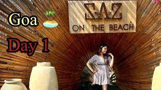 Day 1 in GOA🏝️ | Vlog | Morjim & Arambol beach | @Happy_Soul_Preeti